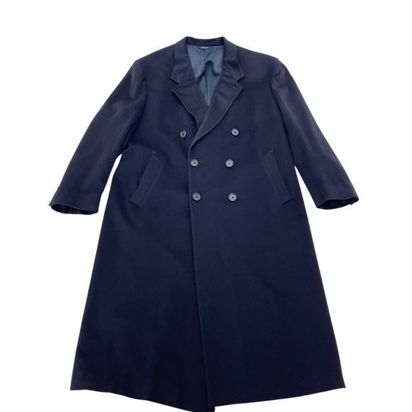 Loro Piana Long Coat 46R Blue - Picture 3 of 16